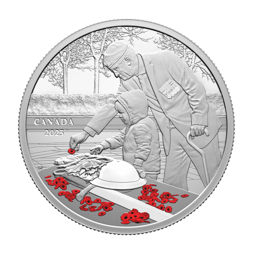 1 oz 2023 Remembrance Day Silver Coin | Royal Canadian Mint