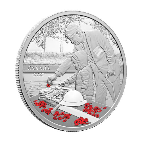 1 oz 2023 Remembrance Day Silver Coin | Royal Canadian Mint