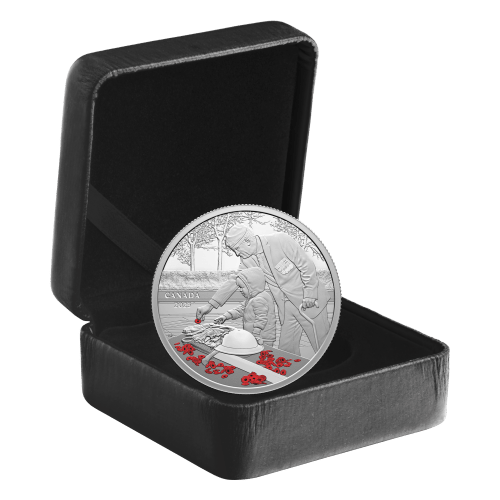 1 oz 2023 Remembrance Day Silver Coin | Royal Canadian Mint
