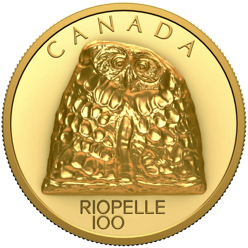 2 oz 2023 Jean Paul Riopelle Petit Hibou Gold Coin | Royal Canadian Mint
