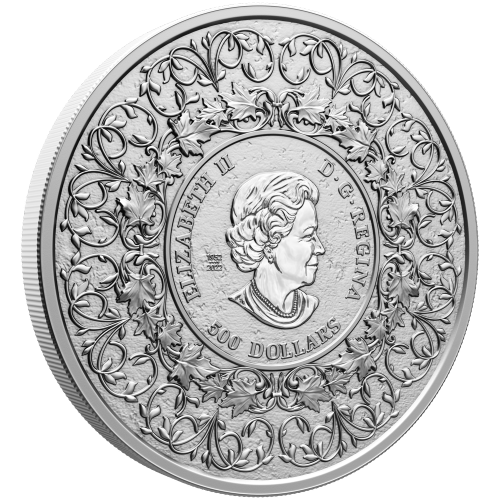 Pièce 5 kilos d'argent 35e anniversaire de la Feuille d'érable en argent 2023 | Monnaie royale canadienne