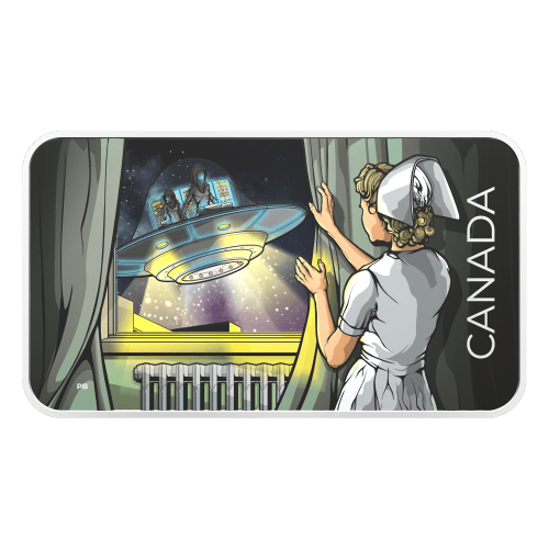 1 oz 2023 Canadas Unexplained Phenomena: The Duncan Incident Silver Coin | Royal Canadian Mint