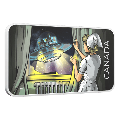 1 oz 2023 Canadas Unexplained Phenomena: The Duncan Incident Silver Coin | Royal Canadian Mint