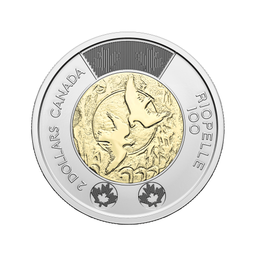 2023 100th Anniversary of the Birth of Jean Paul Riopelle Non Colourized Coin Roll | Royal Canadian Mint