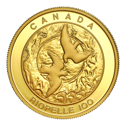1 oz 2023 100th Anniversary of the Birth of Jean Paul Riopelle Gold Coin | Royal Canadian Mint