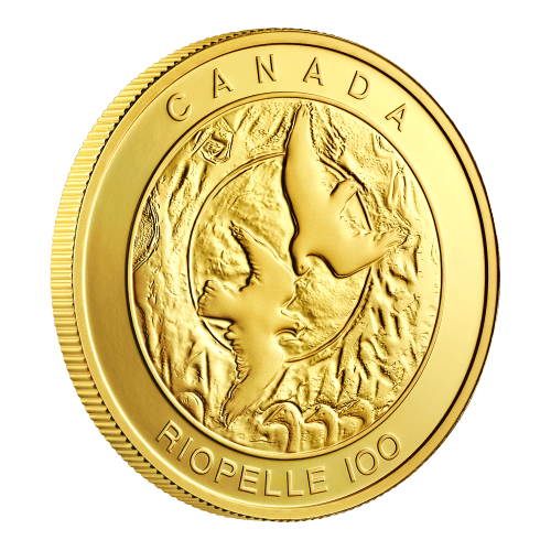 1 oz 2023 100th Anniversary of the Birth of Jean Paul Riopelle Gold Coin | Royal Canadian Mint
