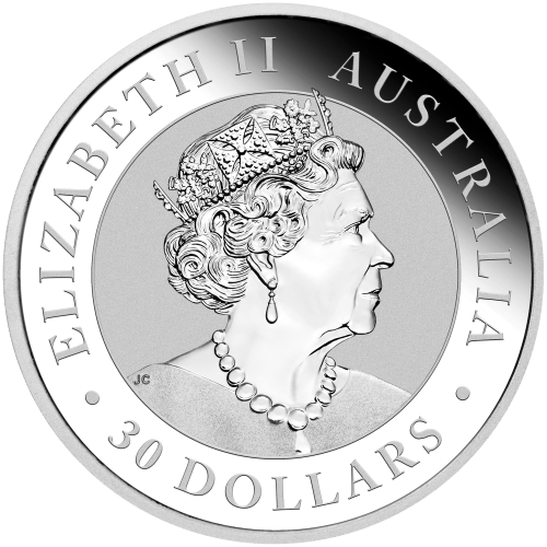 Pièce 1 kilo d'argent Kookaburra australien 2023 | Monnaie de Perth