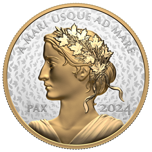 5 oz 2024 Peace Dollar Silver Coin | Royal Canadian Mint