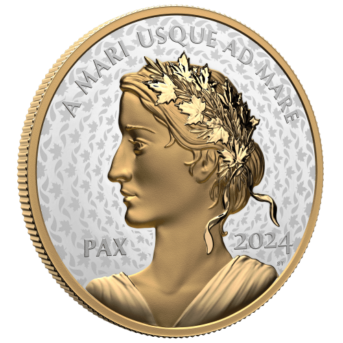 5 oz 2024 Peace Dollar Silver Coin | Royal Canadian Mint