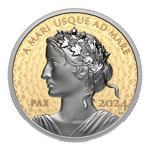 1 oz 2024 Peace Dollar Gold Coin | Royal Canadian Mint
