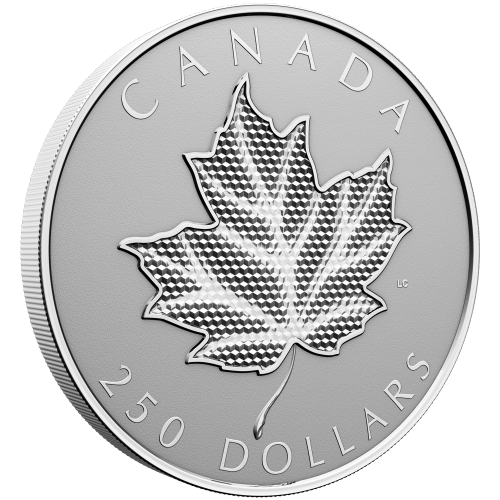 1 kilo 2024 Pulsating Maple Leaf Silver Coin | Royal Canadian Mint