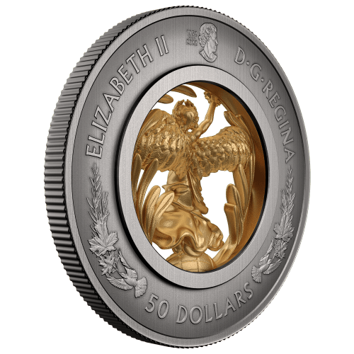 Pièce 5 onces d'argent Allégorie de la Paix 2023 | Monnaie royale canadienne