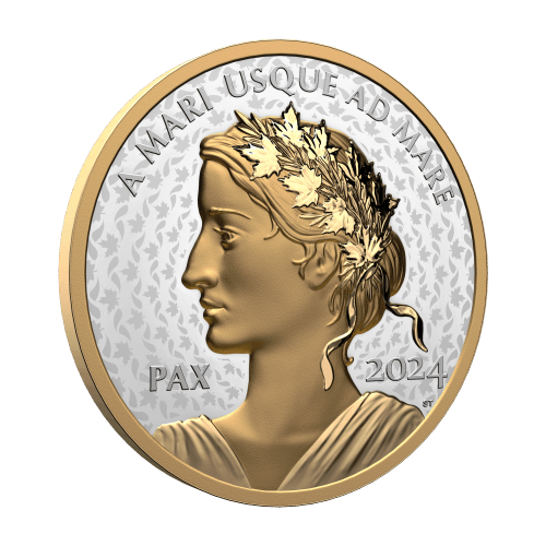 Pièce 1 once d'argent Dollar de la Paix 2024 | Monnaie royale canadienne