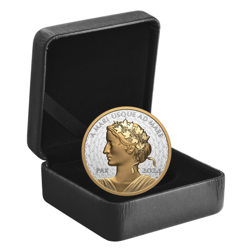 Pièce 1 once d'argent Dollar de la Paix 2024 | Monnaie royale canadienne