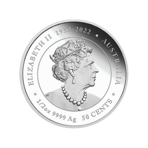 1/2 oz 2024 Lunar Year of the Dragon Proof Silver Coin | Perth Mint