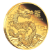 Pièce 1 once d'or Épreuve numismatique Lunaire Année du Dragon 2024 | Monnaie de Perth