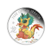 Pièce 1/2 once d'argent Épreuve numismatique coloré Lunaire Année du bébé Dragon 2024 | Monnaie de Perth