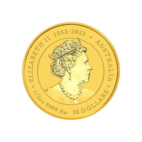 1/2 oz 2024 Lunar Year of the Dragon Gold Coin | Perth Mint