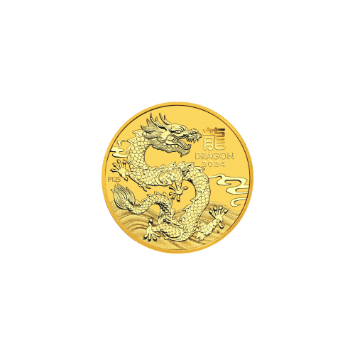 1/20 oz 2024 Lunar Year of the Dragon Gold Coin | Perth Mint