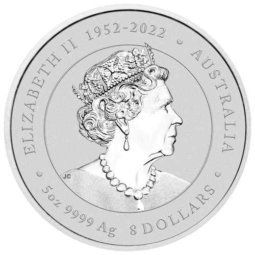 Pièce 5 onces d'argent Lunaire Année du Dragon 2024 | Monnaie de Perth