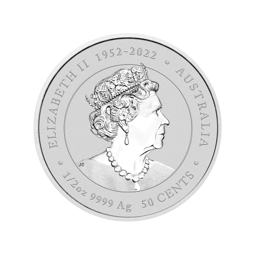 1/2 oz 2024 Lunar Year of the Dragon Silver Coin | Perth Mint