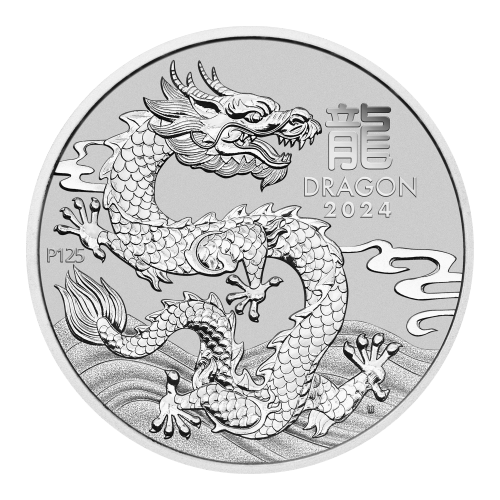 1 oz 2024 Lunar Year of the Dragon Platinum Coin | Perth Mint