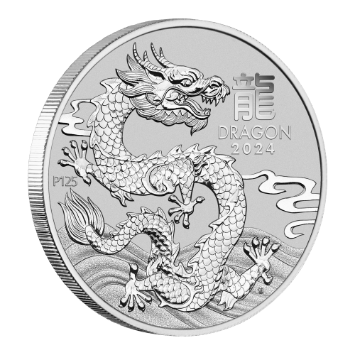 1 oz 2024 Lunar Year of the Dragon Platinum Coin | Perth Mint