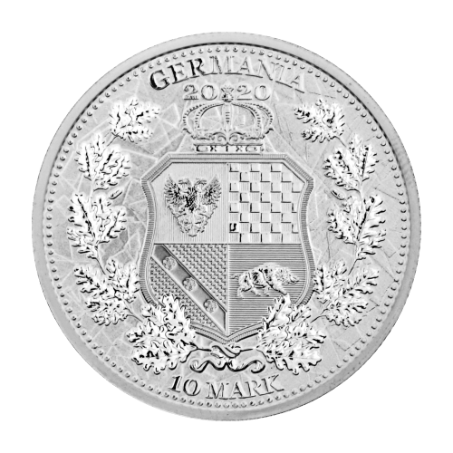 Pièce 2 onces d'argent Allégories Italia et Germania 2020 | Germania Mint
