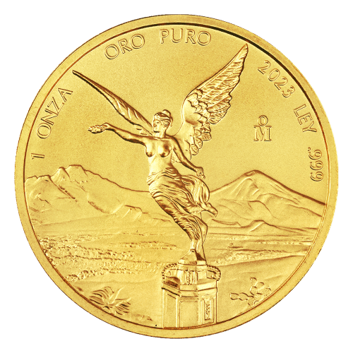 Pièce 1 once d'or Épreuve numismatique Libertad mexicaine 2023 | Monnaie mexicaine