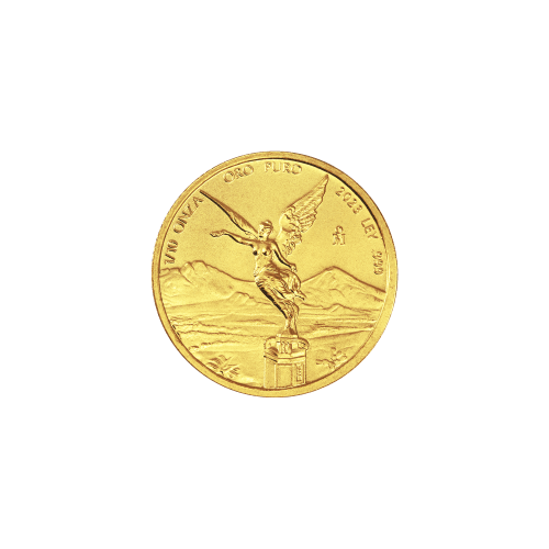 Pièce 1/10 once d'or Épreuve numismatique Libertad mexicaine 2023 | Monnaie mexicaine