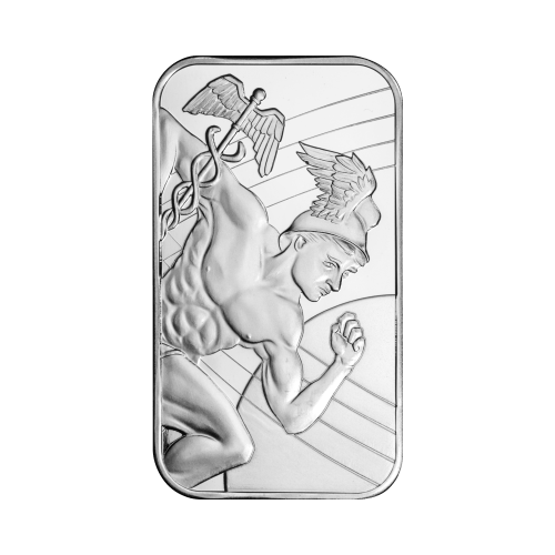 1 oz Mercury Silver Bar | Sunshine Minting | Silver Gold Bull US