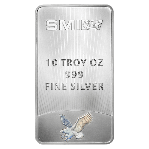 10 oz Mercury Silver Bar | Sunshine Minting
