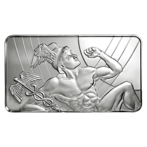 100 oz Mercury Silver Bar | Sunshine Minting