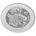 Pièce 10 onces d'argent Les Bêtes de Tudor : La licorne de Seymour 2024 | La Monnaie royale