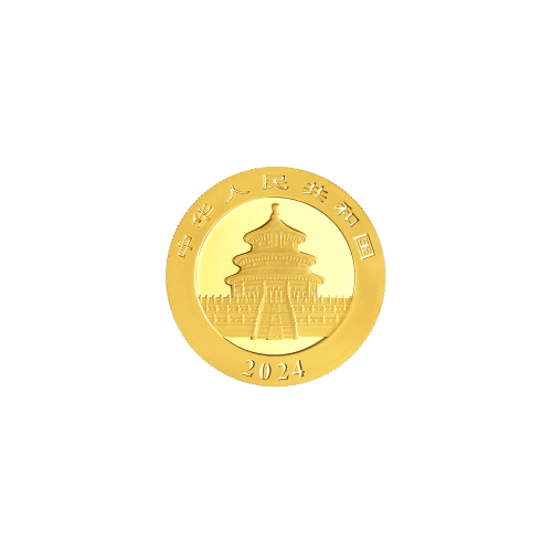 1 gram 2024 Chinese Panda Gold Coin | Chinese Mint