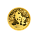 Pièce 8 grammes en or Panda chinois 2024 | Monnaie chinoise