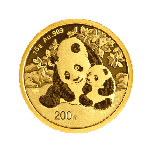 15 gram 2024 Chinese Panda Gold Coin | Chinese Mint