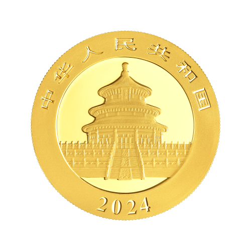 15 gram 2024 Chinese Panda Gold Coin | Chinese Mint