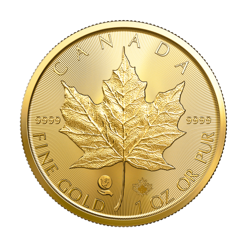 1 oz 2023 Canadian Maple Leaf: Single-Sourced Newmont Mine Gold Coin | Royal Canadian Mint