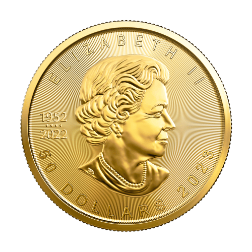 1 oz 2023 Canadian Maple Leaf: Single-Sourced Newmont Mine Gold Coin | Royal Canadian Mint