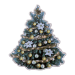 Pièce 1 once d'argent en forme d'arbre de Noël 2023 | PAMP Suisse