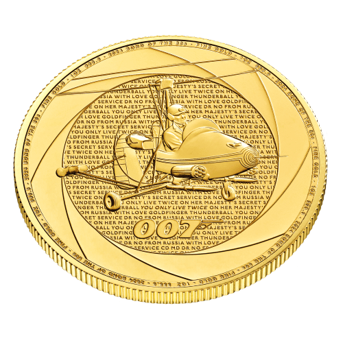Pièce 1 once d'or James Bond des années 1960 2024 | La Monnaie royale