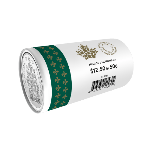 Rouleau de pièce de circulation 50 centimes 2023 | Monnaie royale canadienne