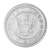 Ronde 1 once d'argent Marine américaine À cause des Braves | Monnaie de SilverTowne