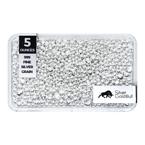 5 oz Silver Grain | Silver Gold Bull