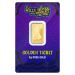 Lingot 5 grammes en or Ticket d'or Willy Wonka | PAMP Suisse