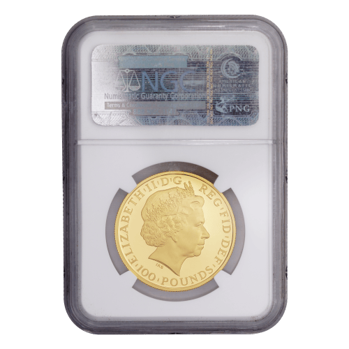 Ensemble de 5 pièces en or Britannia PF-69 2014 | La Monnaie royale