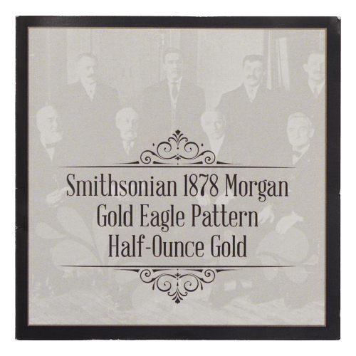 1/2 oz 2018 NGC PF-70 Morgan Dollar Gold Coin | Smithsonian