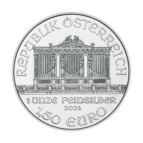 1 oz 2024 Austrian Philharmonic Silver Coin | Austrian Mint