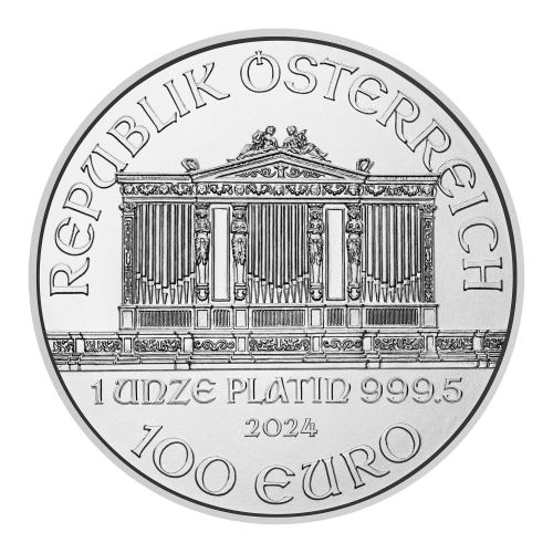 1 oz 2024 Austrian Philharmonic Platinum Coin | Austrian Mint